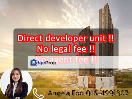 Direct developer unit,free agent fee & legal fee!, Penang, Bayan Lepas