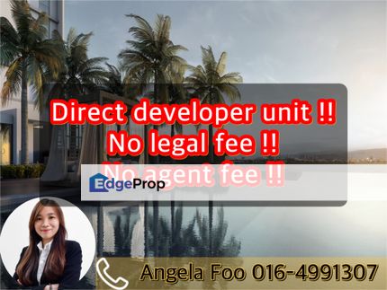 Direct devloepr unit, free legal fee and no agent fee !!, Penang, Batu Uban