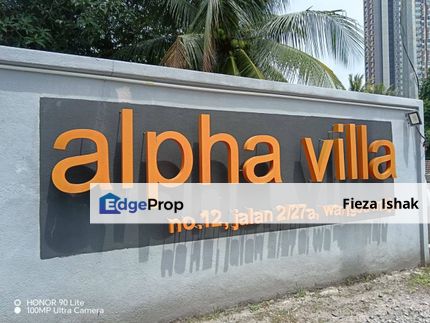 [FOR SALE] ALPHA VILLA APARTMENT, WANGSA MAJU SETAPAK KL💥, Kuala Lumpur, Wangsa Maju