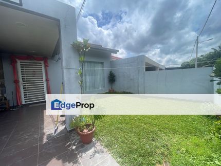 Taman Kulai Utama Single Storey Terrace House End Lot Unit 5 Rooms Unblock View, Johor, Kulai