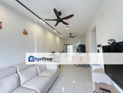 MI Apartment Bandar Putra Kulai 3 Rooms Partly Furnished Gated & Guarded, Johor, Kulai