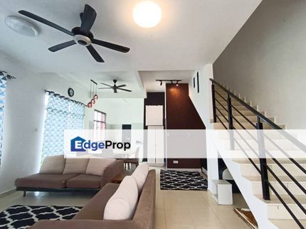 Kulai Eroca Hills Kelapa Sawit Semi Detached House 4 Rooms Fully Furnished, Johor, Kulai