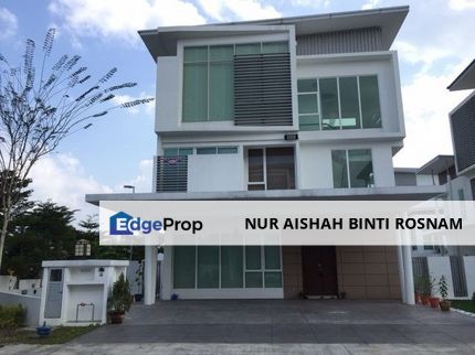 For Rent: Corner Unit 3 Storey Bungalow @ Jacaranda Garden Residence , Selangor, Cyberjaya