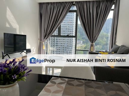 Near LRT, Shopping Malls with Fully Furnished Condo in The Ridge @ KL East Condominium, Kuala Lumpur, Taman Melawati