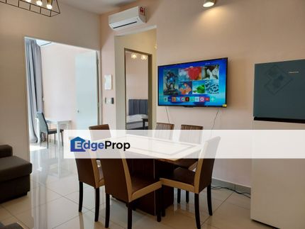 Near MRT, Fully Furnished Condo in Zentro Residence @ 16 Sierra, Puchong, Selangor, Puchong South