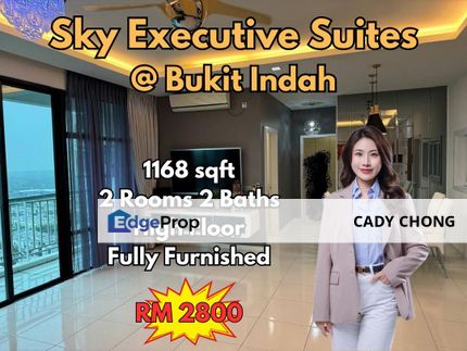 Sky Executive Suites @ Bukit Indah 2 Bedrooms Fully Furnished For Rent, Johor, Johor Bahru