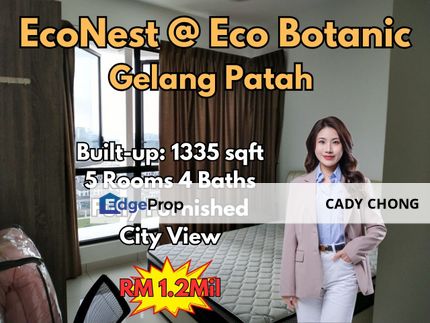 Eco Nest @ Eco Botanic Fully Furnished Unit For Sale, Johor, Nusajaya