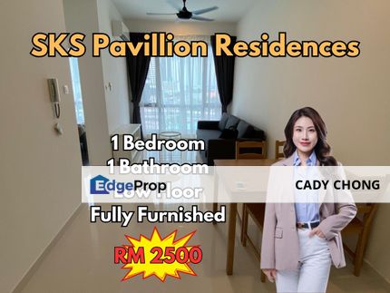 SKS Pavillion Residence @ JB Town 1 Bedroom Fully Furnished For Rent, Johor, Johor Bahru