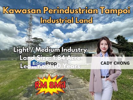 Kawasan Perindustrian Tampoi Industrial Land For Sale, Johor, Johor Bahru