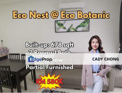 Eco Nest @ Eco Botanic Service Residence For Sale, Johor, Nusajaya