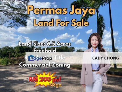 Permas Jaya Land For Sale, Johor, Permas Jaya/Senibong