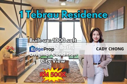 1 Tebrau Residence @ JB Town For Sale, Johor, Johor Bahru