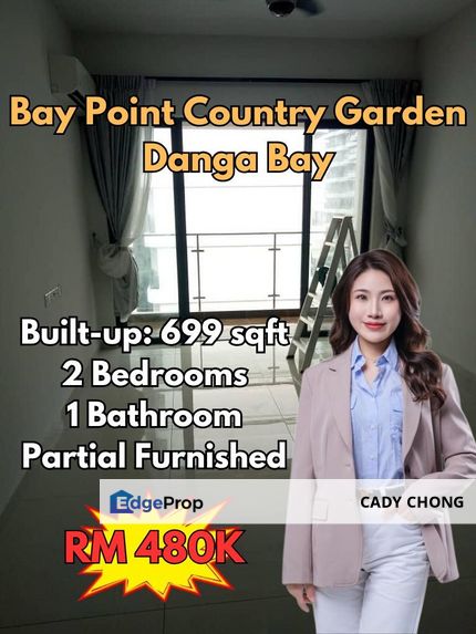Bay Point Country Garden Danga Bay Service Apartment For Sale, Johor, Johor Bahru