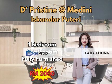D’ Pristine @ Medini Fully Furnished Unit For Rent, Johor, Nusajaya