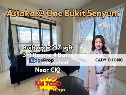The Astaka @ One Bukit Senyum Fully Furnished Unit For Rent, Johor, Johor Bahru