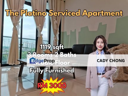 The Platino Serviced Apartment Fully Furnished Unit For Rent, Johor, Johor Bahru