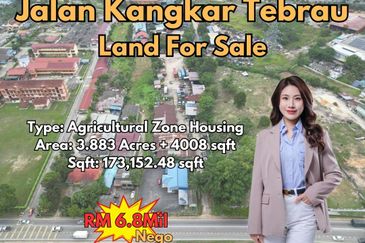 Jalan Kangkar Tebrau Johor Bahru Land For Sale