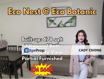 Eco Nest @ Eco Botanic Service Residence For Sale, Johor, Nusajaya