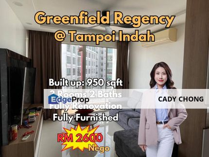 Greenfield Regency @ Tampoi Indah Fully Furnished Unit For Rent, Johor, Tampoi