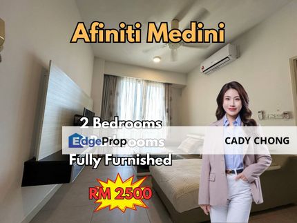 Afiniti Medini 2 Bedrooms Fully Furnished Unit For Rent, Johor, Nusajaya