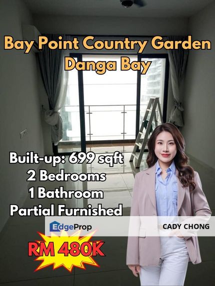 Bay Point Country Garden Danga Bay Service Apartment For Sale, Johor, Johor Bahru