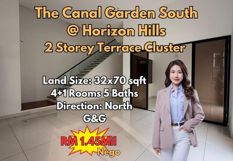 The Canal Garden South, Horizon Hills