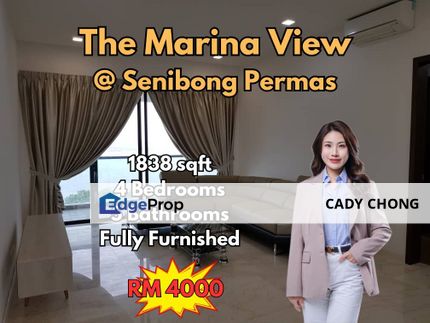 The Marina View @ Senibong Permas Fully Furnished For Rent, Johor, Permas Jaya/Senibong