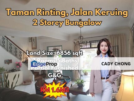 Taman Rinting Double Storey Bungalow For Sale, Johor, Masai