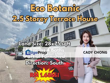 Eco Botanic 2.5 Storey Terrace House For Sale, Johor, Nusajaya