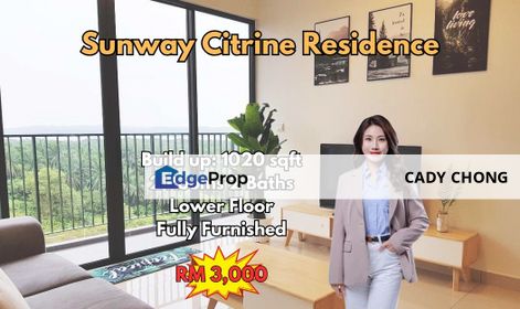 Sunway Citrine Residence Fully Furnished Serviced Apartment For Rent, Johor, 