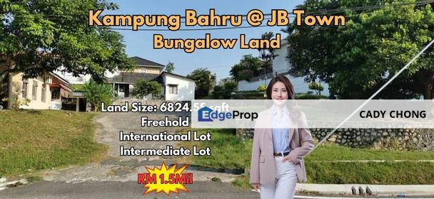 Kampung Bahru @ JB Town Bungalow Land For Sale, Johor, Johor Bahru