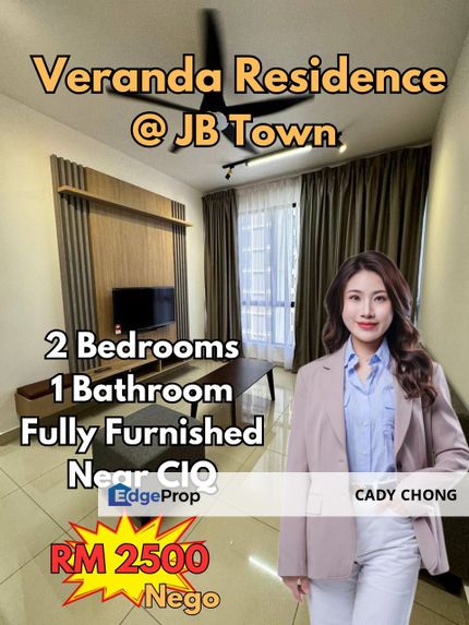 Veranda Residence Fully Furnished Unit For Rent, Johor, Johor Bahru