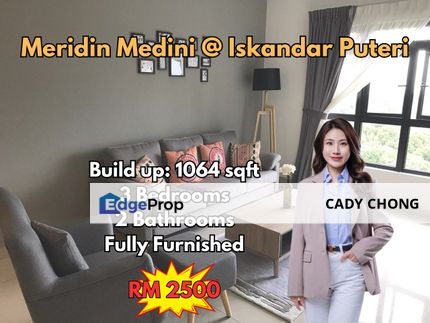 Meridin Medini @ Iskandar Puteri Fully Furnished Unit For Rent, Johor, 