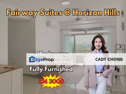 Fairway Suites @ Horizon Hills Fully Furnished Unit For Rent, Johor, Horizon Hills