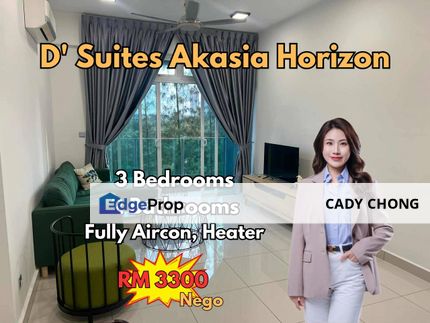 D'Suites Akasia Horizon 3 Bedrooms Unit For Rent, Johor, Horizon Hills