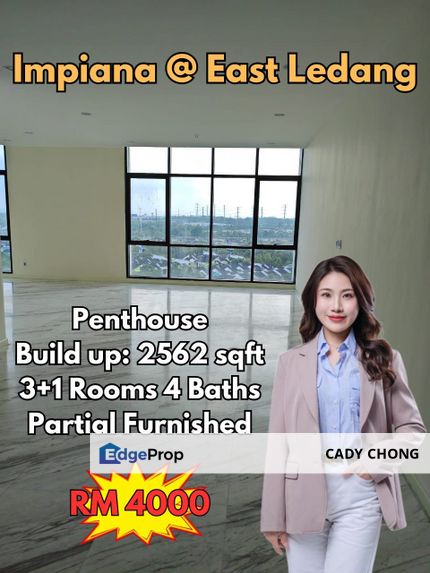Impiana @ East Ledang Penthouse For Rent, Johor, 