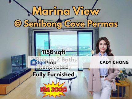 Marina View @ Senibong Cove Permas Fully Furnished For Rent, Johor, Permas Jaya/Senibong