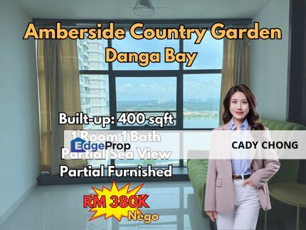 Amberside Country Garden Danga Bay Service Apartment For Sale, Johor, Johor Bahru