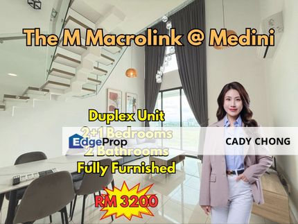 The M Macrolink @ Medini Fully Furnished Duplex Unit For Rent, Johor, 