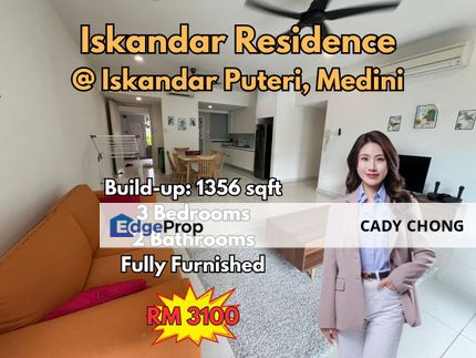 Iskandar Residence @ Medini Fully Furnished Condominium For Rent, Johor, Nusajaya