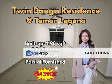 Twin Danga Residence @ Taman Laguna Service Residence For Sale, Johor, Johor Bahru