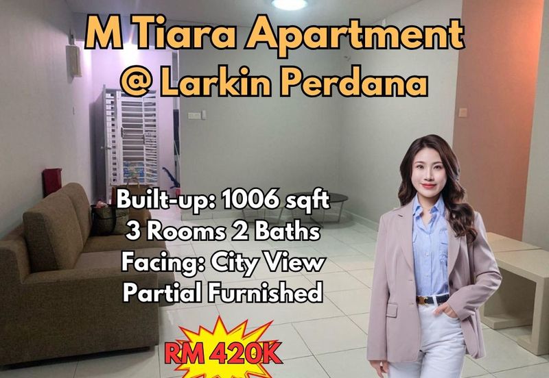 M'Tiara Apartment @ Larkin Idaman