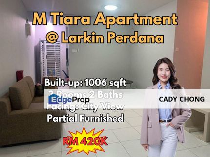 M Tiara Apartment @ Larkin Perdana For Sale, Johor, Johor Bahru