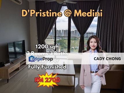 D'Pristine @ Medini Fully Furnished Unit For Rent, Johor, Nusajaya
