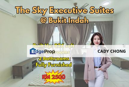 The Sky Executive Suites @ Bukit Indah Fully Furnished Unit For Rent, Johor, Johor Bahru
