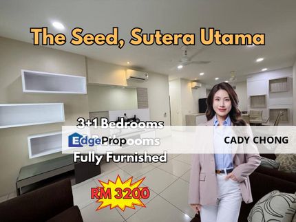 The Seed Sutera Utama Fully Furnished Condominium For Rent, Johor, Skudai
