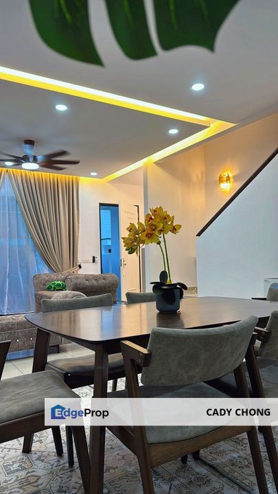 Eco Botanic Double Storey Terrace House Renovated Unit For Sale, Johor, Nusajaya