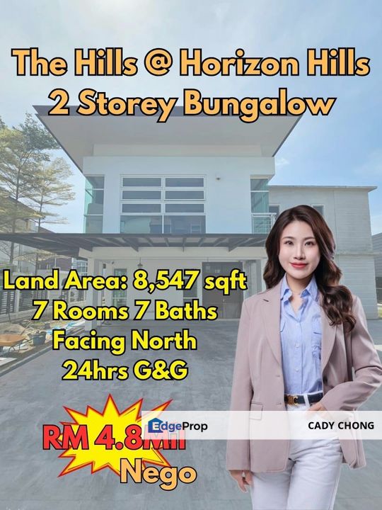 The Hills @ Horizon Hills Double Storey Bungalow For Sale, Johor, Nusajaya