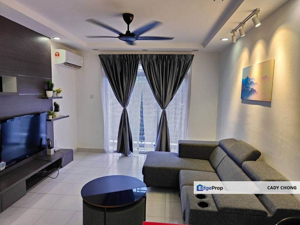 Tebrau City Residence Fully Furnished 3 Bedrooms Apartment For Rent, Johor, Johor Bahru