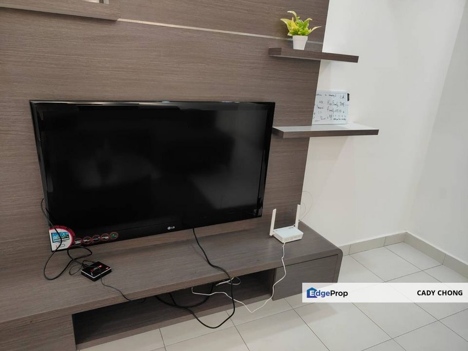 Tebrau City Residence Fully Furnished 3 Bedrooms Apartment For Rent, Johor, Johor Bahru